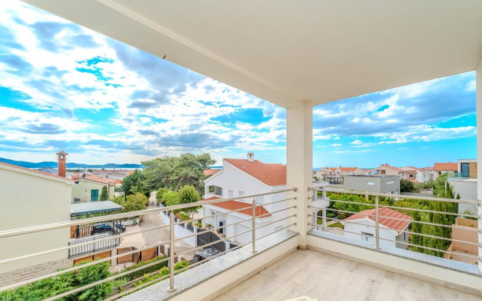 Apartment Deluxe Villa Carlotta Zadar Bagian luar foto